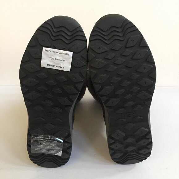 UGG ADIRONDACK III TALL BLACK WATERPROOF Boots - Picture 5 of 5